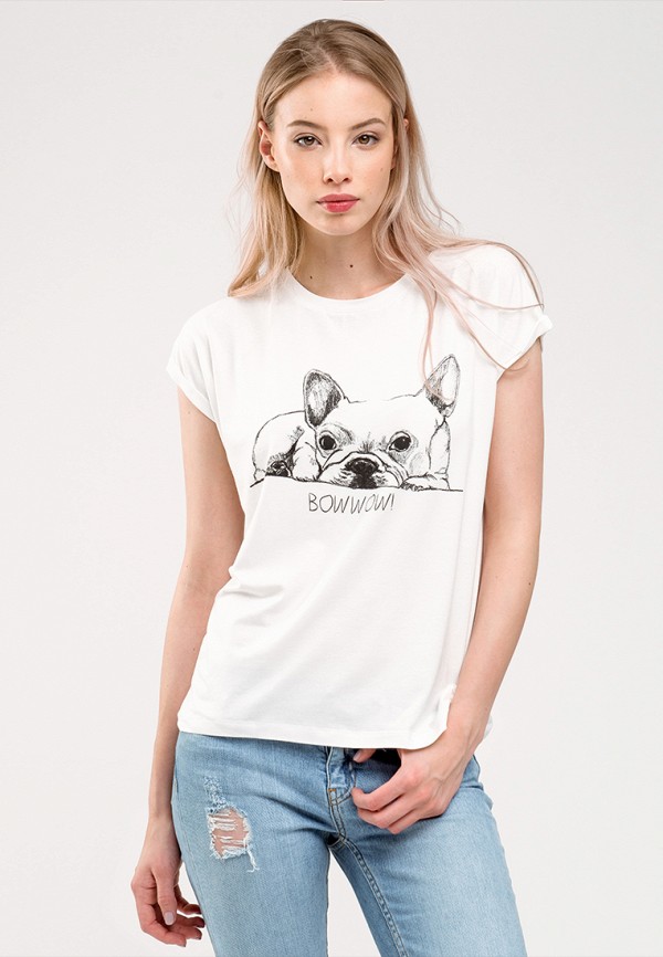

Футболка Gee!, Белый, Gee! MP002XW1A60D