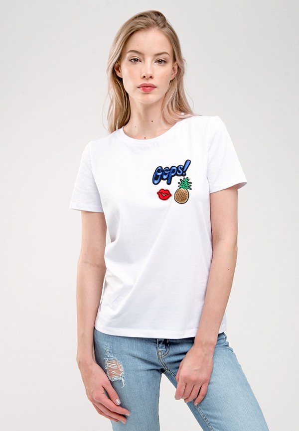

Футболка Gee!; Gee! MP002XW1A6MD, Белый