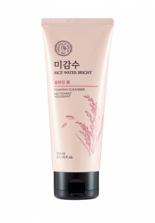 

Пенка для умывания Thefaceshop, Розовый, RICE WATER BRIGHT CLEANSING FOAM