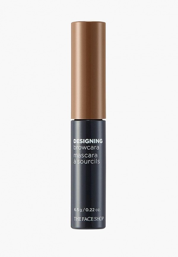 

Тушь для бровей Thefaceshop, DESIGNING BROWCARA 03 GRAY BROWN, Коричневый