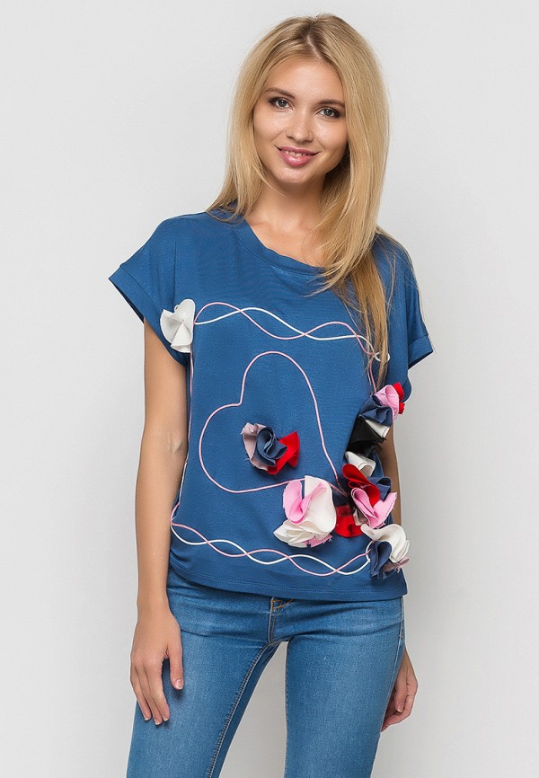 

Футболка Helenka, Helenka MP002XW1AKBZ, Синий