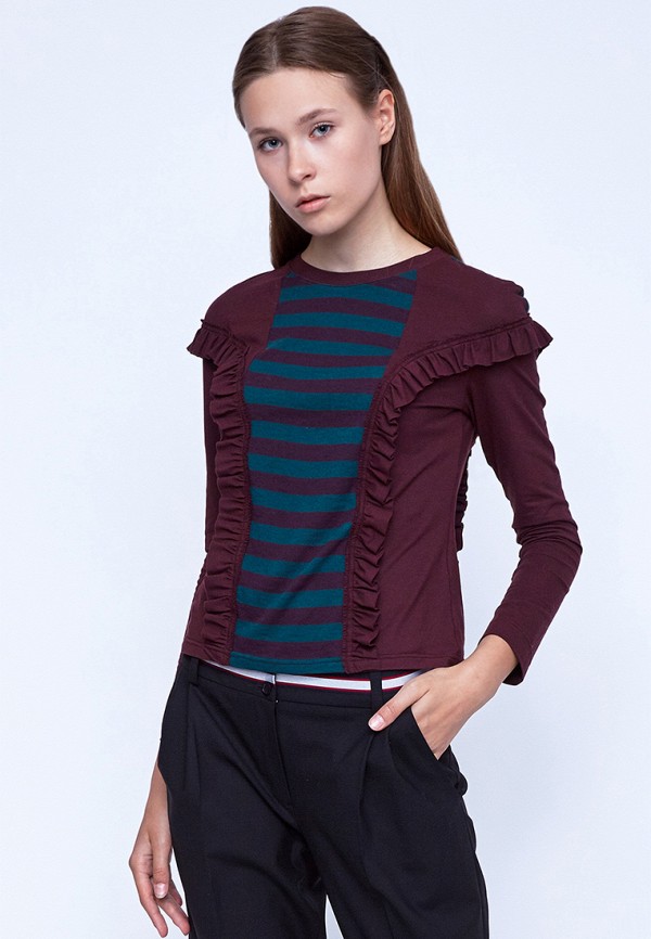 

Лонгслив Dolcedonna, Бордовый, Dolcedonna MP002XW1ALRF