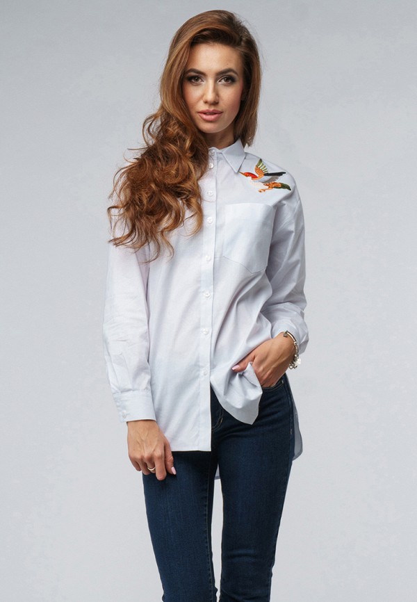 

Блуза OKS by Oksana Demchenko, Белый, OKS by Oksana Demchenko MP002XW1AMLE
