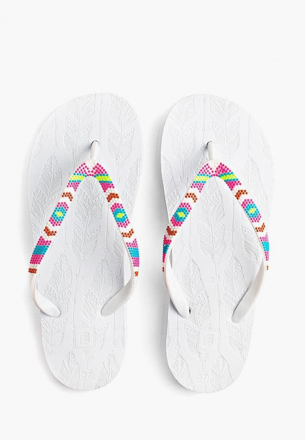 

Сланцы Evars, Белый, RAINBOW Feathers