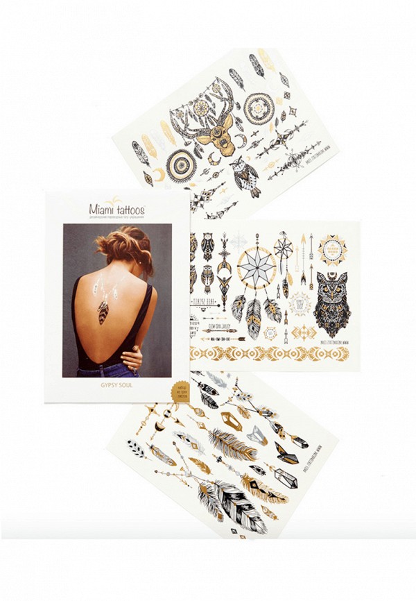 

Временные татуировки Miami Tattoos, Разноцветный