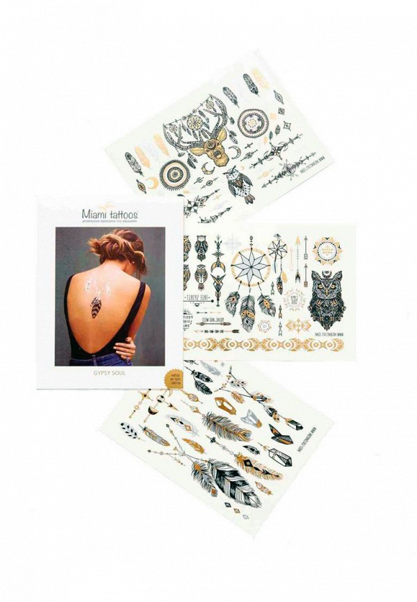 

Временные татуировки Miami Tattoos, Разноцветный