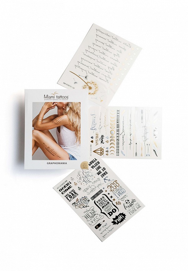 

Временные татуировки Miami Tattoos, Разноцветный