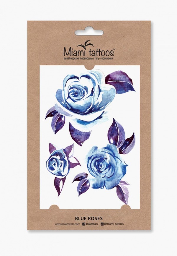 

Временные татуировки Miami Tattoos, Разноцветный
