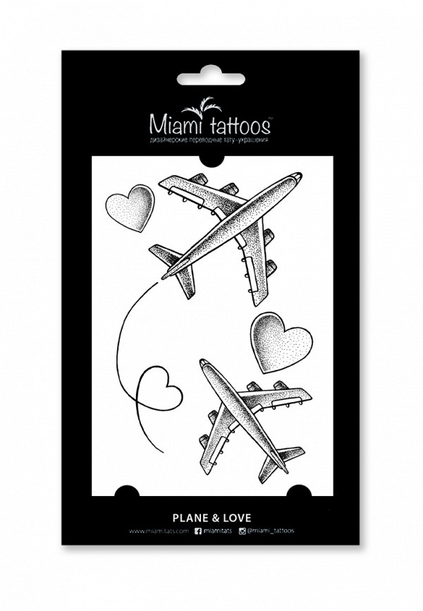 

Временные татуировки Miami Tattoos, Черный