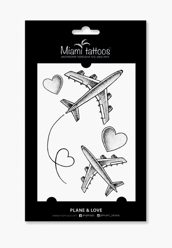 

Временные татуировки Miami Tattoos, Черный