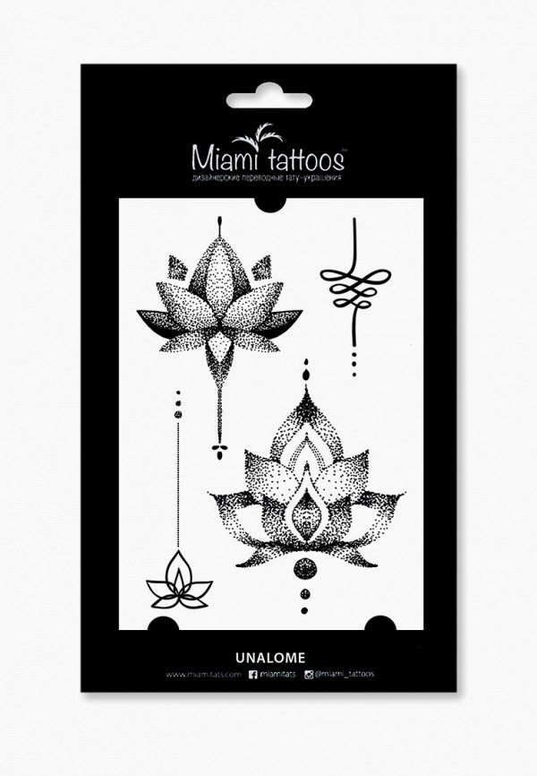 

Временные татуировки Miami Tattoos, Черный