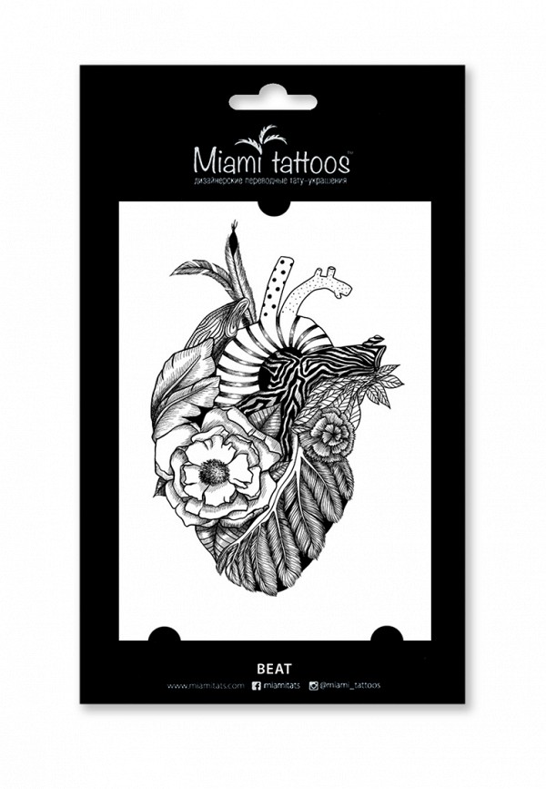 

Временные татуировки Miami Tattoos, Черный