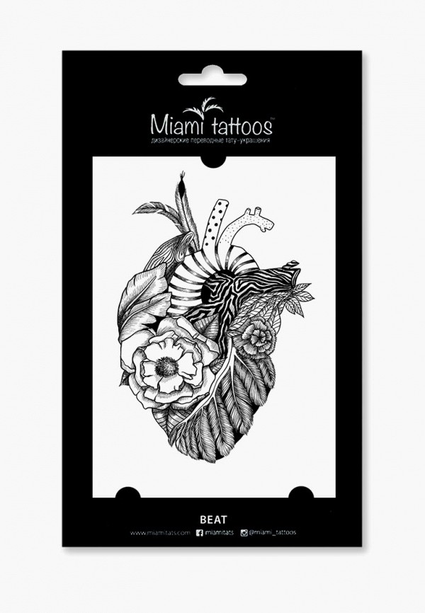 

Временные татуировки Miami Tattoos, Черный