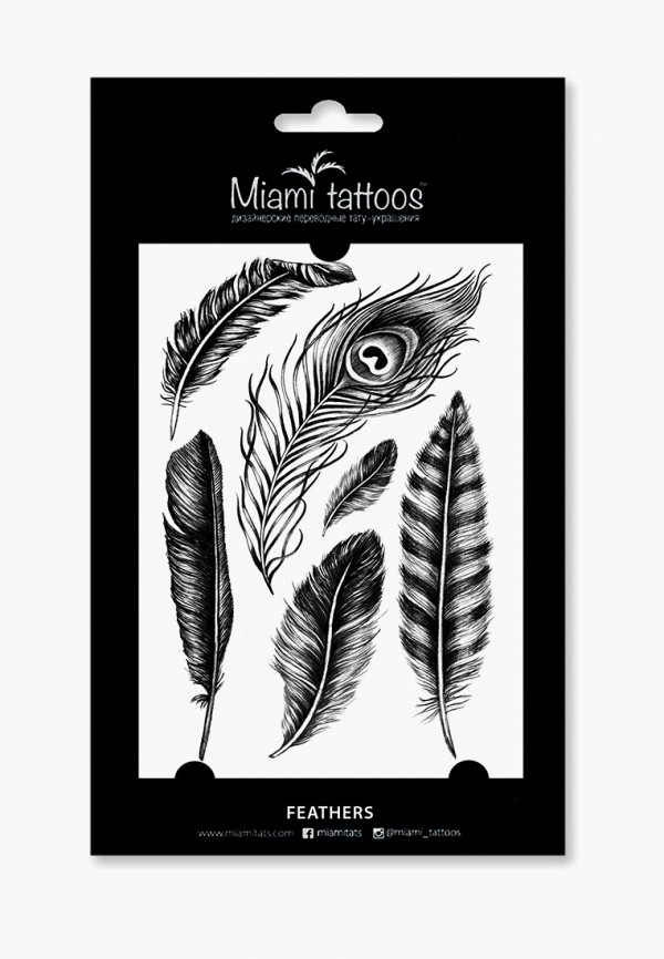 

Временные татуировки Miami Tattoos, Черный