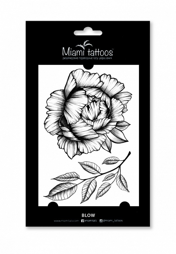 

Временные татуировки Miami Tattoos, Черный