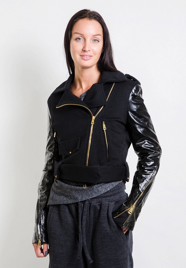 

Куртка кожаная Kriza, Черный, Kriza MP002XW1B0V0