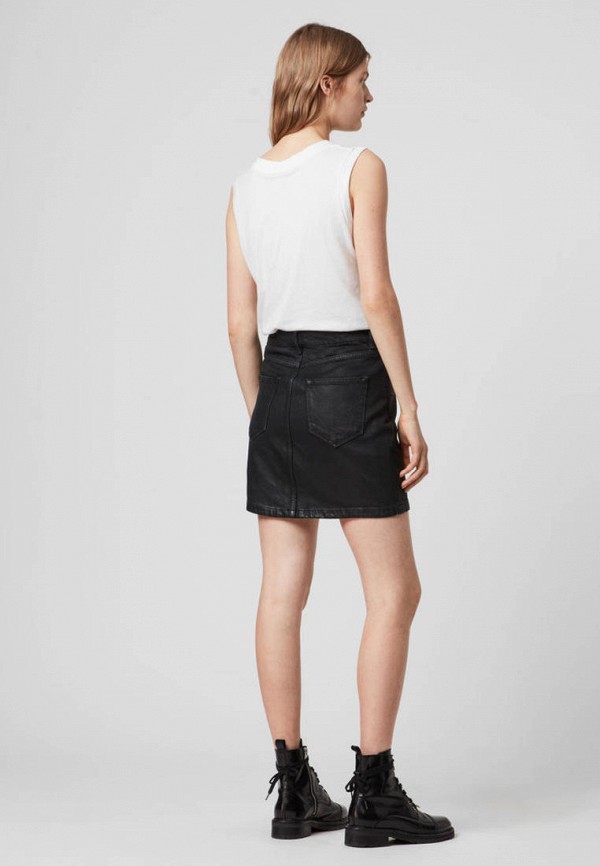 

Юбка джинсовая AllSaints, Черный, AllSaints MP002XW1BZIV