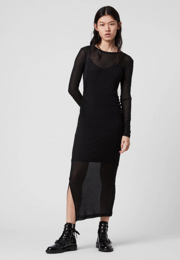 

Платье AllSaints, Черный, AllSaints MP002XW1BZJE