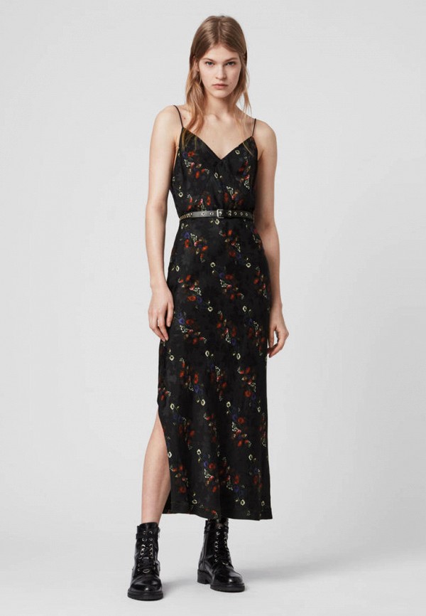 

Платье AllSaints, Черный, MELODY SPIRIT