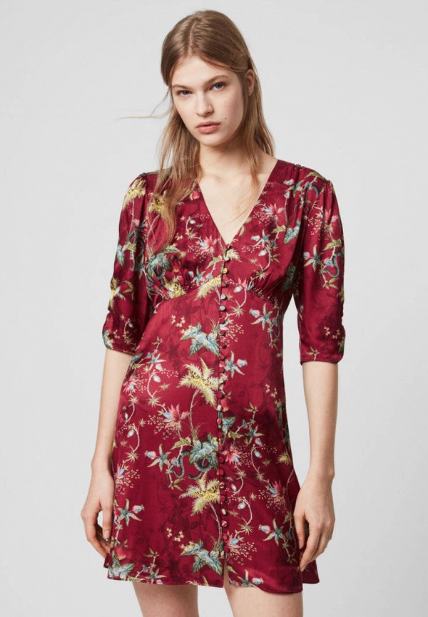 

Платье AllSaints, Красный, KOTA EVOLUTION