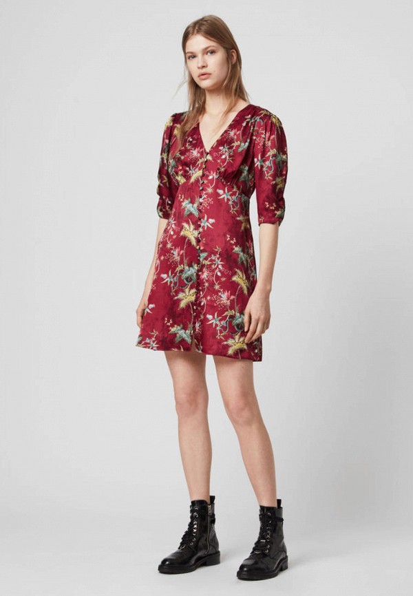 

Платье AllSaints, Красный, AllSaints MP002XW1BZJO