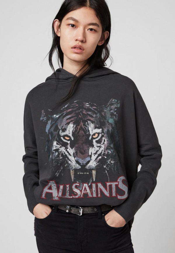

Худи AllSaints, Серый, AllSaints MP002XW1BZJY