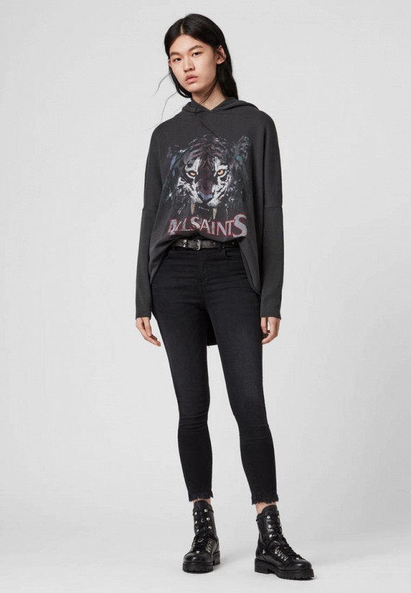 

Худи AllSaints, Серый, AllSaints MP002XW1BZJY