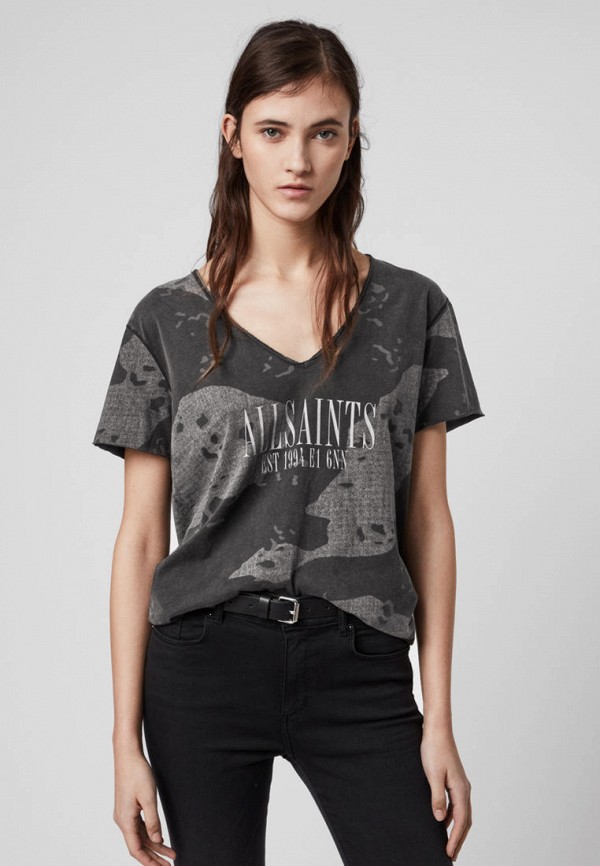 

Футболка AllSaints, Серый, AllSaints MP002XW1BZKB