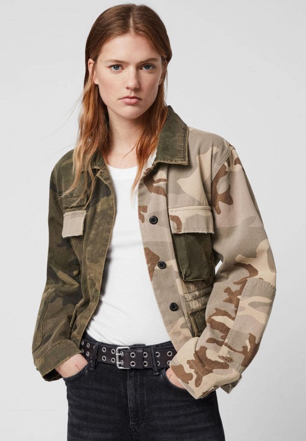

Куртка джинсовая AllSaints, Зеленый, AllSaints MP002XW1BZKE