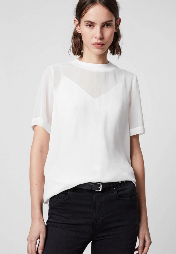 

Футболка AllSaints, Белый, TRACE