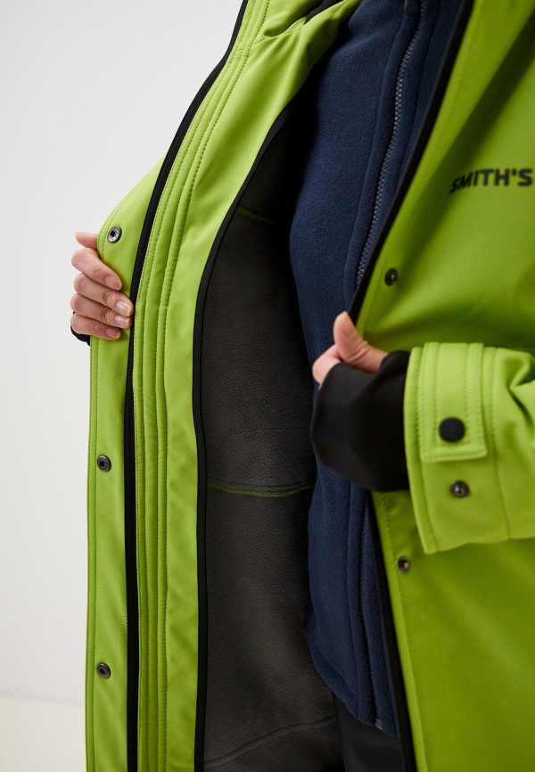 Куртка горнолыжная Smith's brand цвет Зеленый  Фото 4