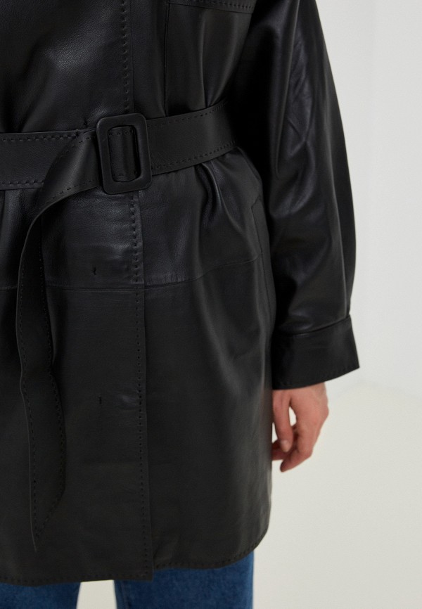 фото Куртка кожаная снежная королева