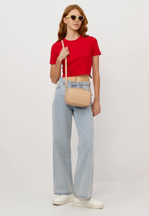 Футболка Modis красный, размер 48, фото 2