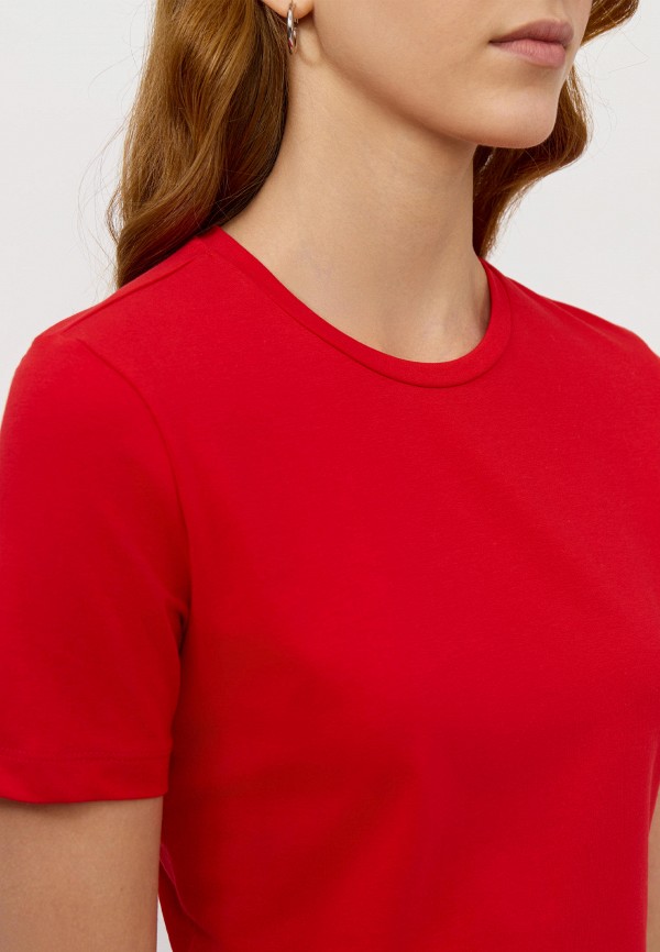 Футболка Modis красный, размер 48, фото 4