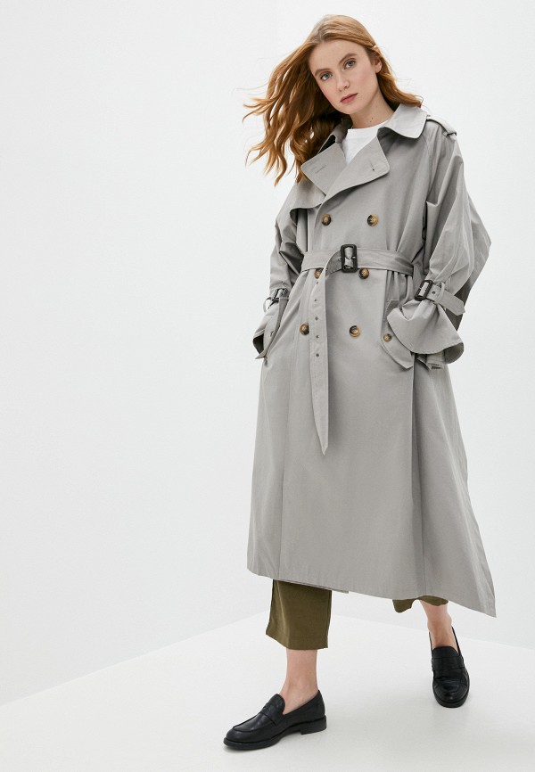 

Плащ Hassfashion, Серый
