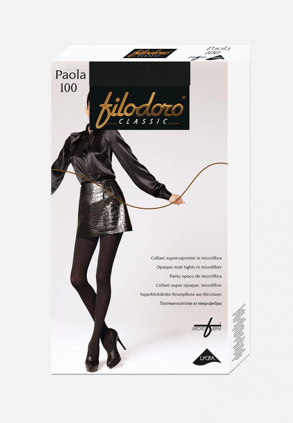 

Колготки Filodoro Classic, Черный, PAOLA 100