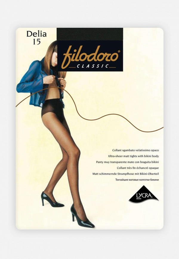

Колготки Filodoro Classic, Черный, DELIA 15