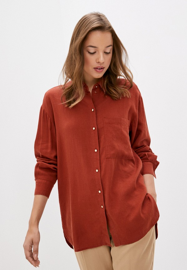 

Рубашка Mavi, Коричневый, POCKET SHIRT