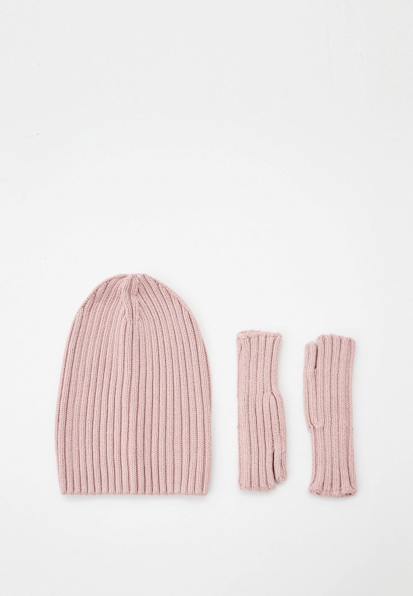 фото Шапка и митенки like yana