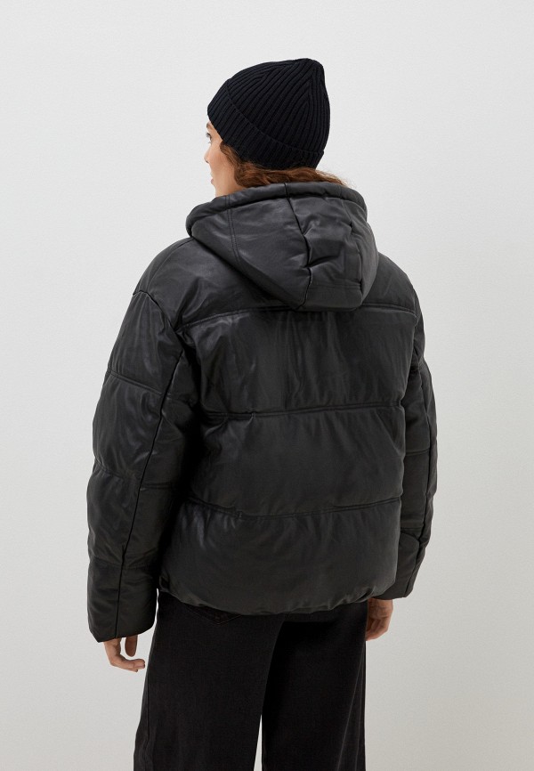 фото Куртка кожаная утепленная befree