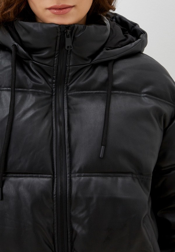 фото Куртка кожаная утепленная befree