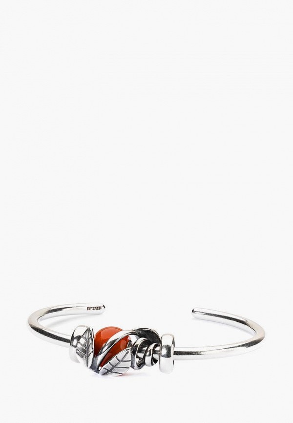 

Браслет из серебра 925 пробы Trollbeads, Разноцветный, Обрамленная природой