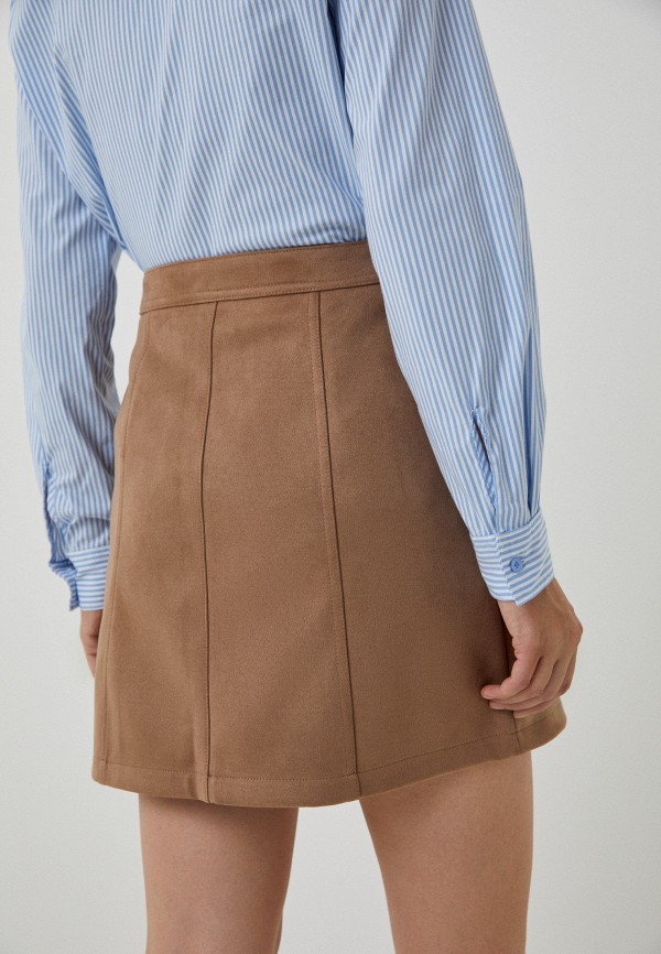 Юбка Gloria Jeans коричневый, размер 40, фото 3