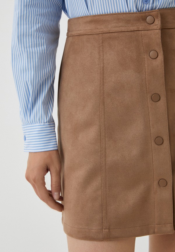 Юбка Gloria Jeans коричневый, размер 40, фото 4