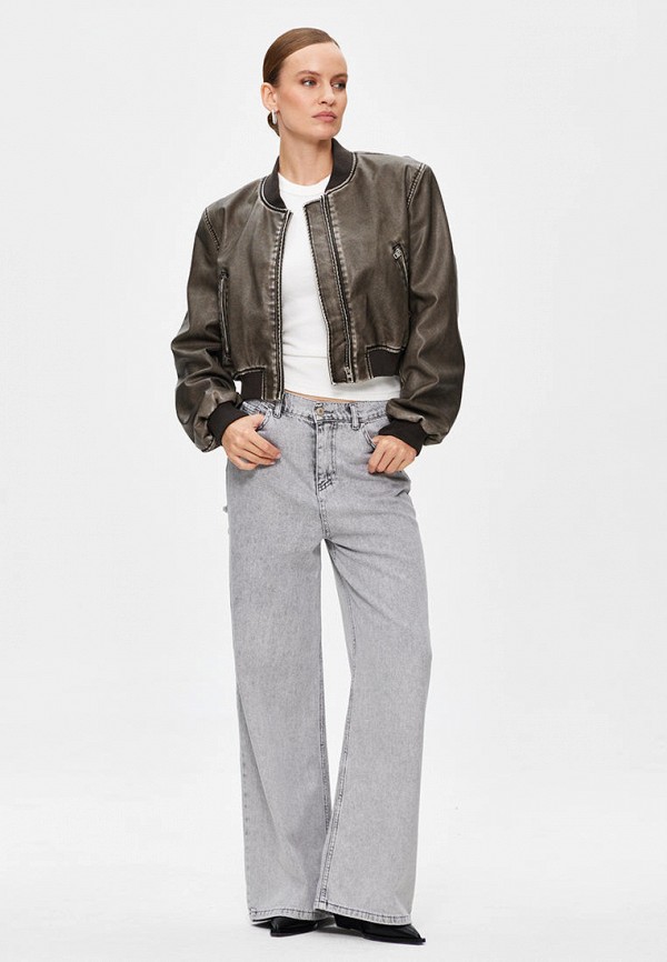 фото Куртка кожаная miss chic