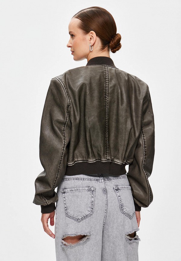 фото Куртка кожаная miss chic