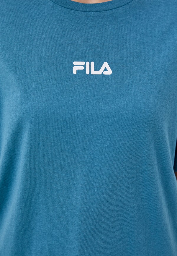 Футболка Fila бирюзовый, размер 42, фото 3