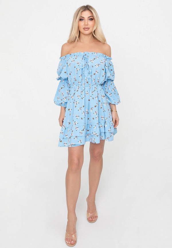 Платье Feeda Grava голубой, размер 46, фото 2