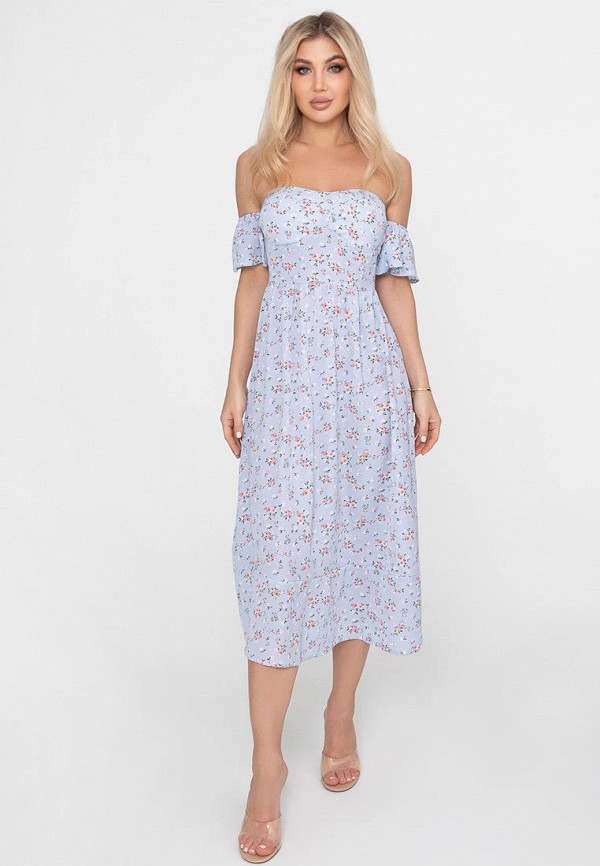 Платье Feeda Grava голубой, размер 42, фото 5