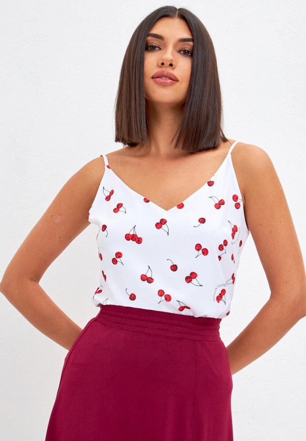 

Топ Lacitta, Белый, Cherry